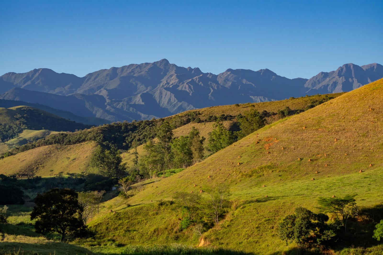 Cenário da Serra da Mantiqueiraa